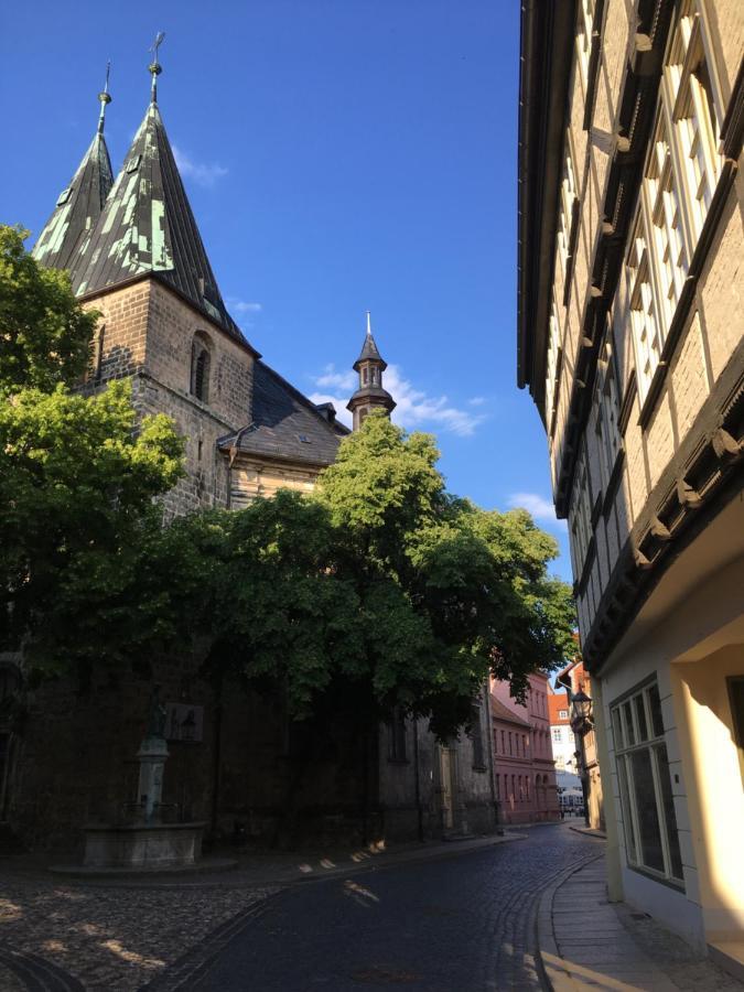 Ferienwohnung Kiefer Quedlinburg Esterno foto